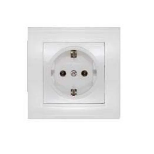 Розетка 1-м СП Бриллиант 16А IP20 с заземл. бел. UNIVersal 7947625 Розетка 1-м СП Бриллиант 16А IP20 с заземл. бел. UNIVersal 7947625